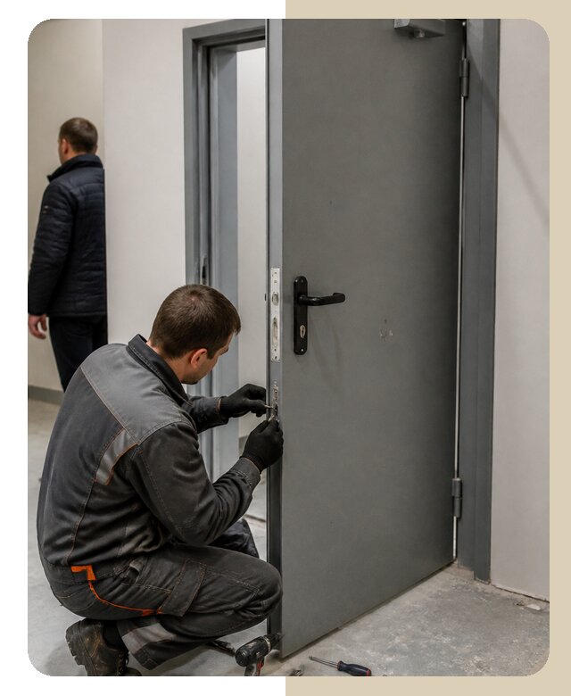 Ремонт противопожарной двери в Белгороде по цене 6752 р. | ДвериЛегко-Блг